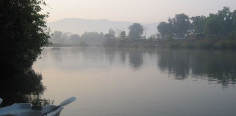Camping Tents with Kayaking on a Secluded Location at Kolad