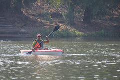 Camping Tents with Kayaking on a Secluded Location at Kolad