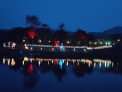 Camping Tents with Kayaking on a Secluded Location at Kolad