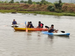 Camping Tents with Kayaking on a Secluded Location at Kolad